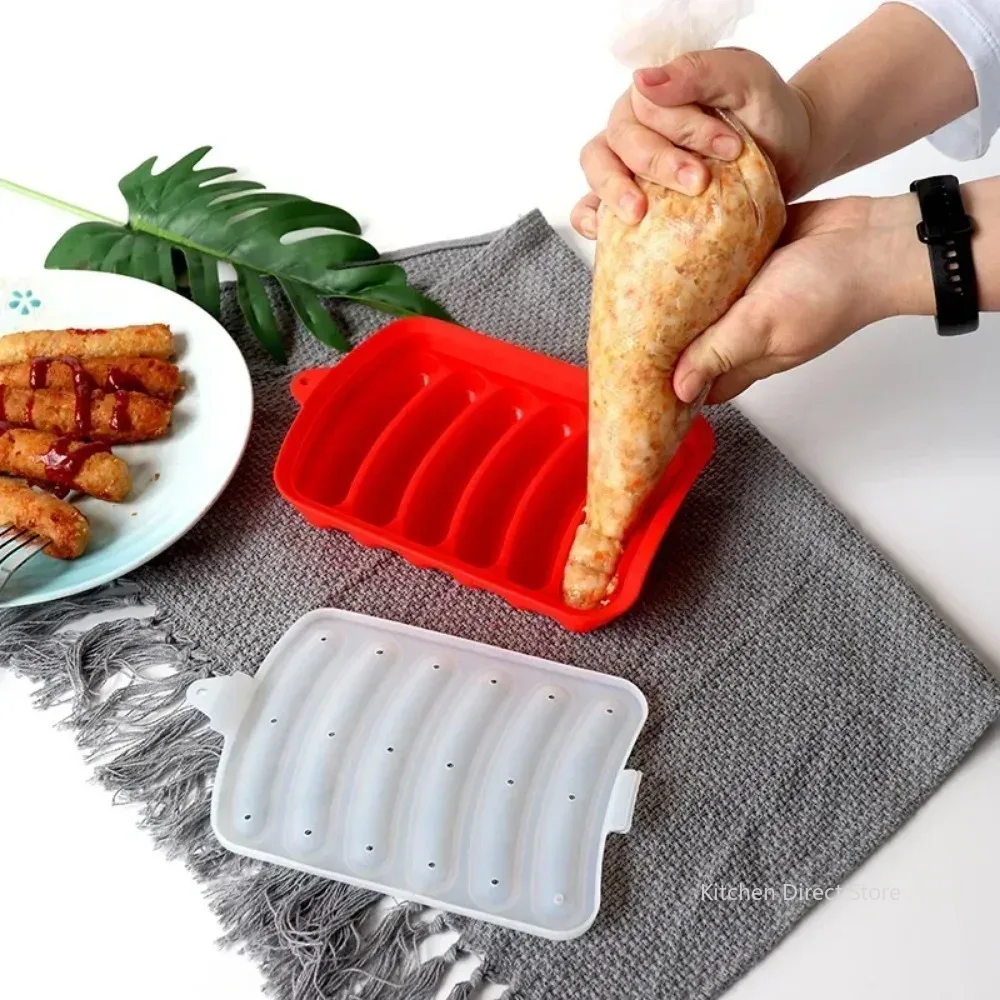 Sausage Maker Mould 6 Grids Si - Hot Dog Press review and price