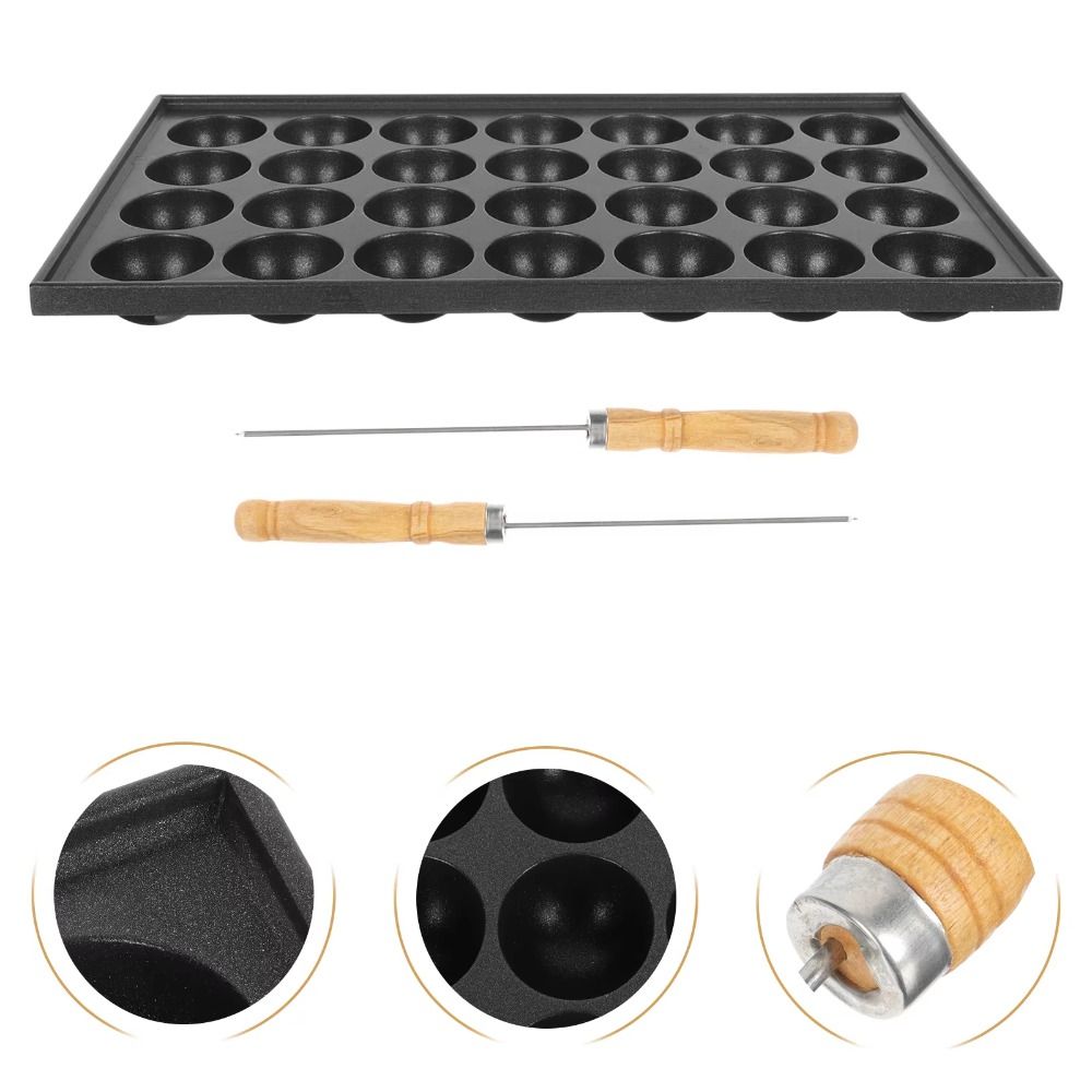28 Holes Durable Nonstick Tako - Takoyaki Grill Plate review and price