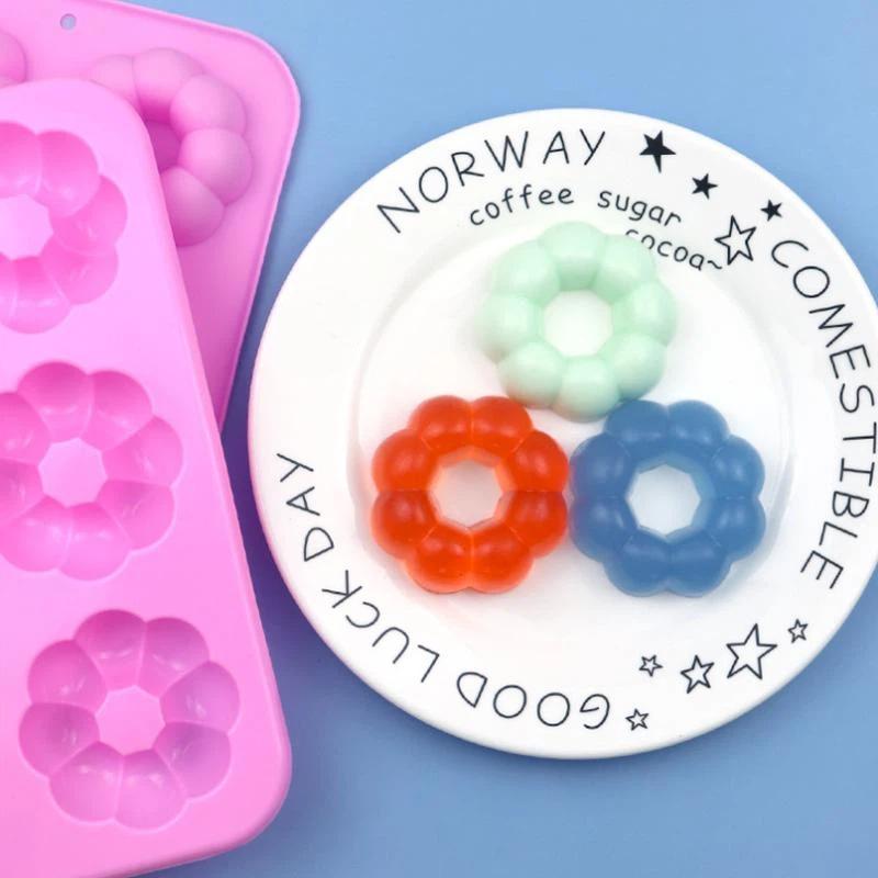 6 Cavity Non-Stick Silicone Do - Donut Mold Silicone review and price