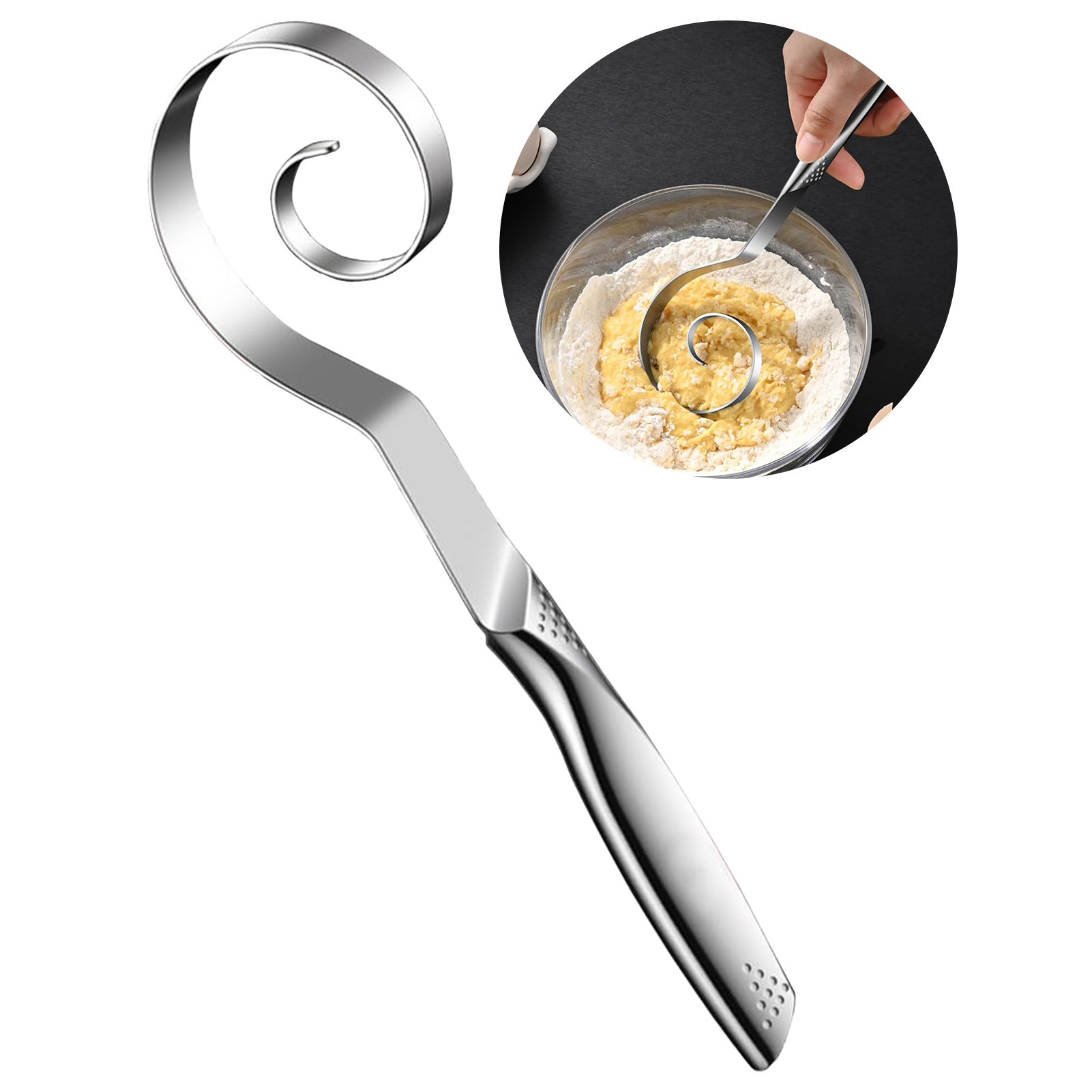 Portable Seamless Dough Whisk  - Danish Pancake Pan review and price